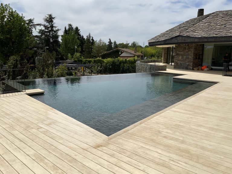 piscina de obra